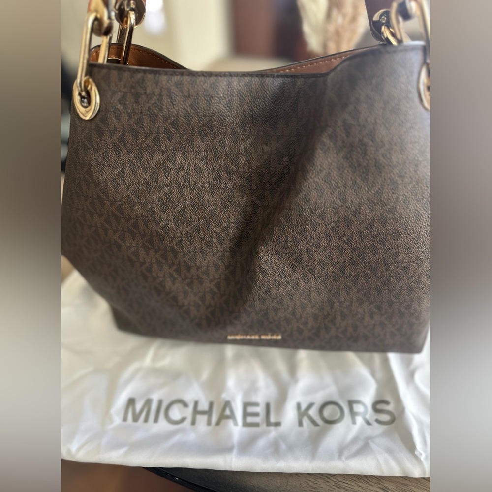 Michael Kors Brown Signature Tote